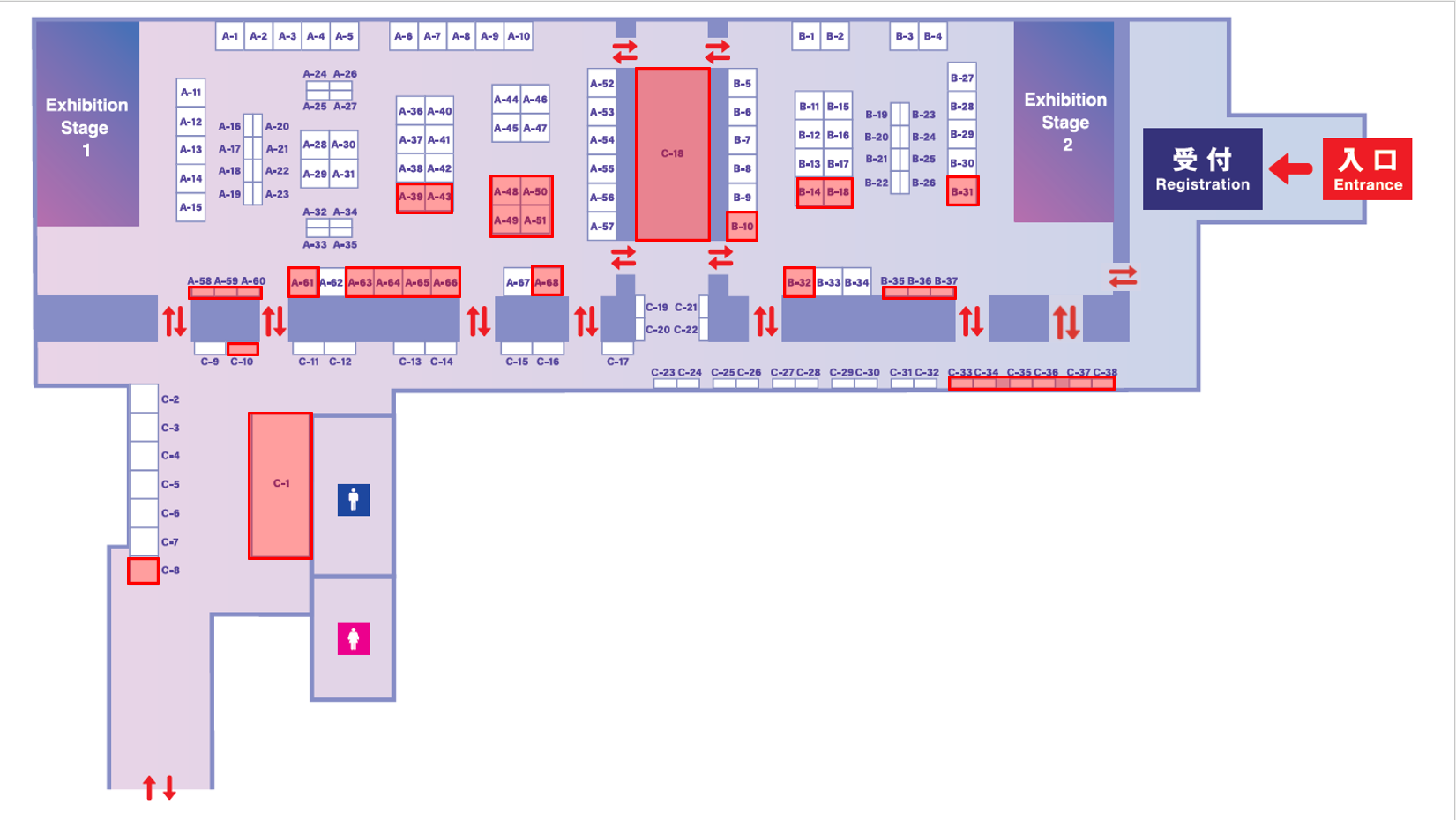 フロアマップ・ブース